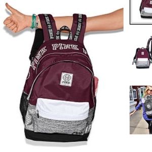 ISO PINK Victoria Secret book bag