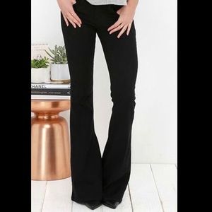 Black Flare Jeans