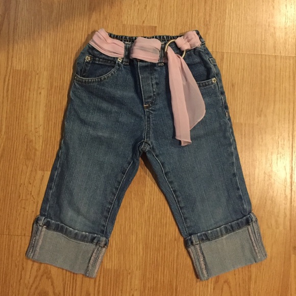 Gap girls Capri jeans.  Size 3t. EUC