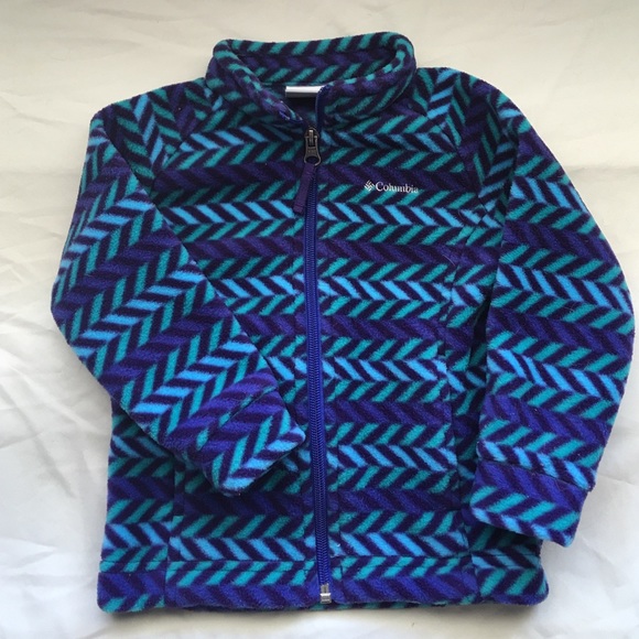 Toddler girls Columbia fleece - Picture 1 of 4