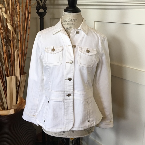 cabi white jacket