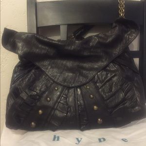 100% Authentic Hype black "Spencer" shoulder bag