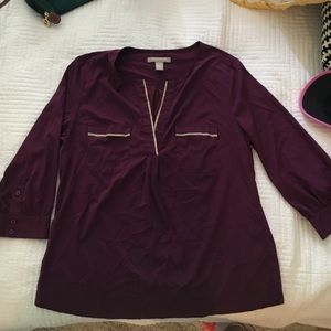 Banana Republic silk blouse