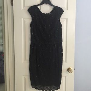 Black cocktail dress.