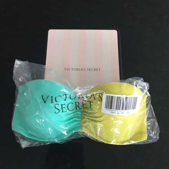 Victoria's Secret colorblock padded bandeau top - Picture 3 of 3