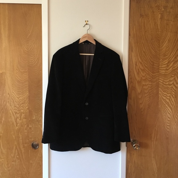 🎉 SALE: Brooks Brothers black corduroy blazer