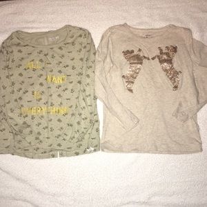 ❤sold on another site❤Girls long sleeve tee