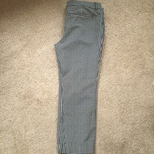 Houndstooth Ankle Crop pants