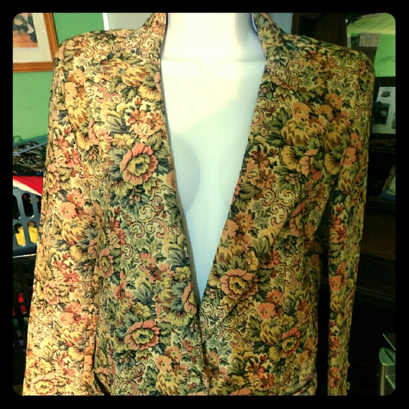Saks Fifth Avenue Tapestry inspired blazer