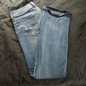 AE kick boot jeans