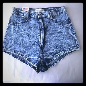 Denim shorts