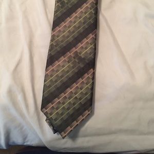 Green neck tie