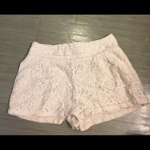 Lace shorts