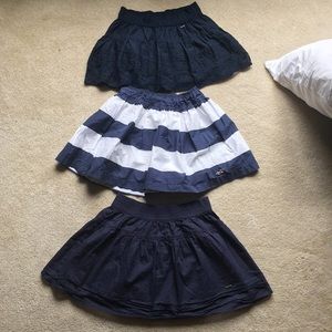 Hollister Skirt Bundle!!