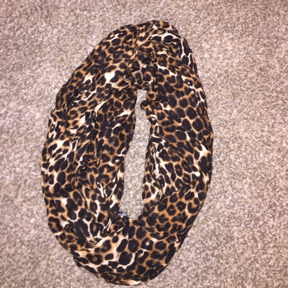 Cheetah infinity scarf