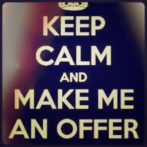 Accepting reasonable offers 😃🎉💕