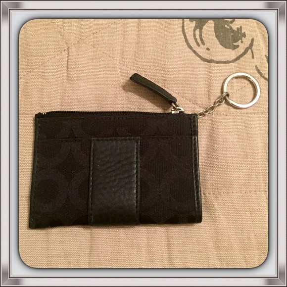 Coach Mini Wallet Keychain - Picture 3 of 3