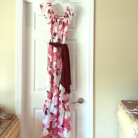 White House Black Market  elegant long dress