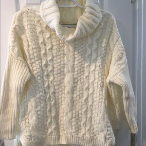 Scoop Turtleneck Sweater