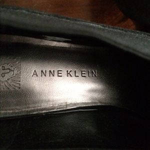 Anne Klein Shoes - Anne Klein black suede booties. Like new Anne Klein Shoes - Anne Klein black suede booties. Like new