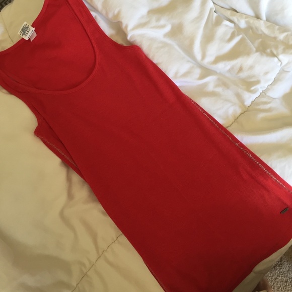 Victoria's Secret red tank top