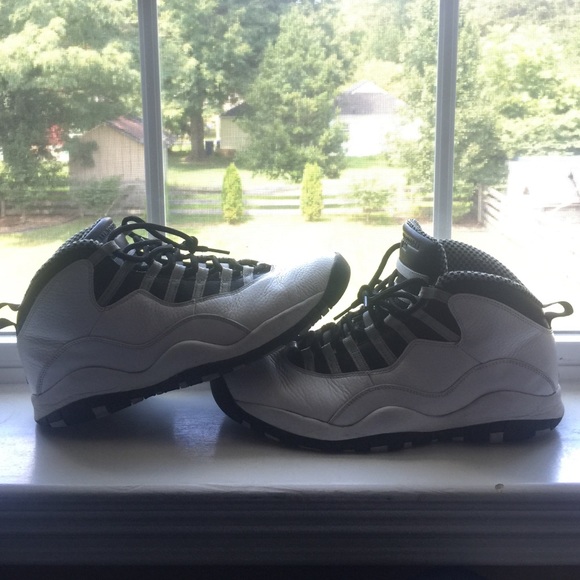 Retro Air Jordan Steel 10s sz 11 - Picture 1 of 4