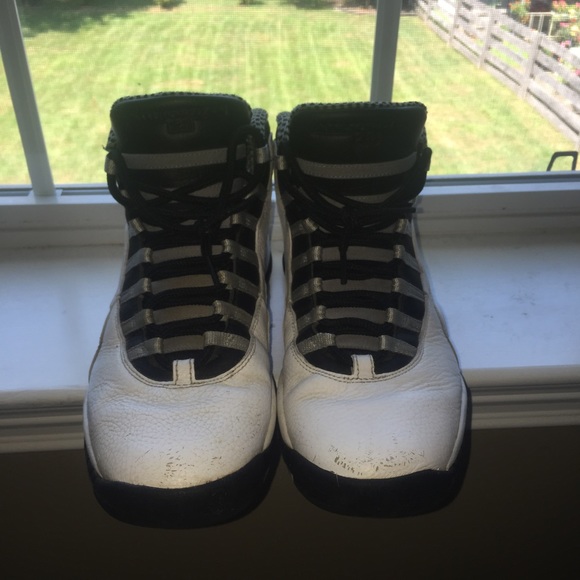 Retro Air Jordan Steel 10s sz 11 - Picture 3 of 4