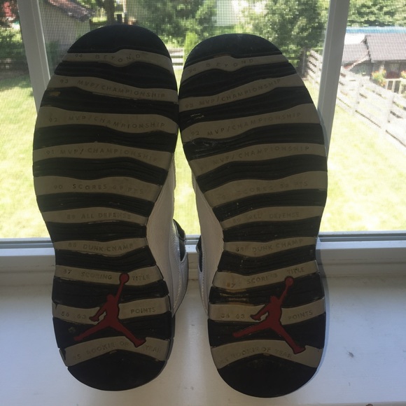 Retro Air Jordan Steel 10s sz 11 - Picture 4 of 4