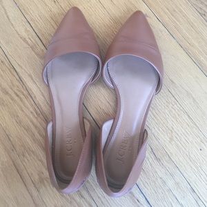 J Crew D'Orsay flats