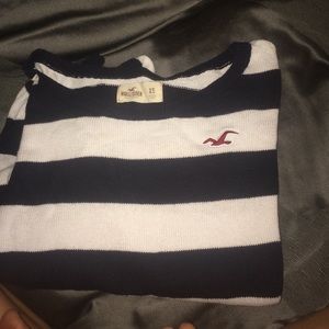 hollister striped sweater