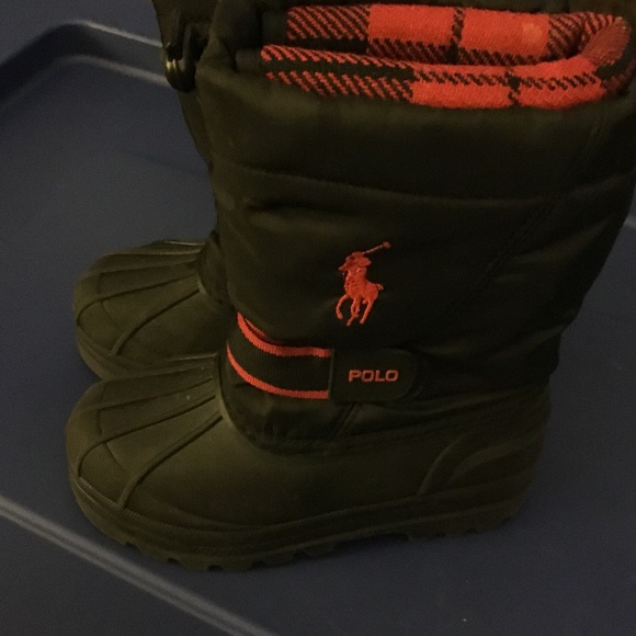 Toddler POLO SNOW BOOTS 8c