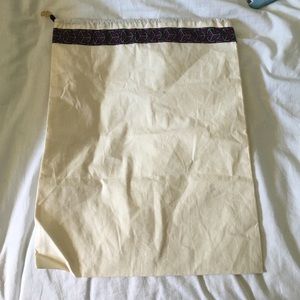 Authentic Tory Burch shoe dust bag