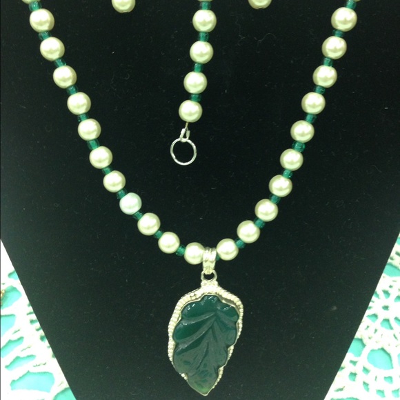 FULL SET handmade necklace - Picture 1 of 3