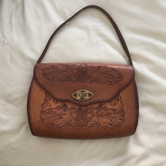 Real Leather Clutch Purse