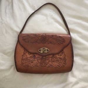 Real Leather Clutch Purse