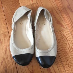 Boutique 9 color block flats