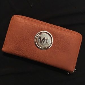 Dark tan Michael Kors wallet