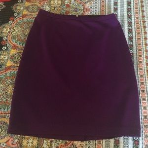 The Limited Purple Pencil Skirt