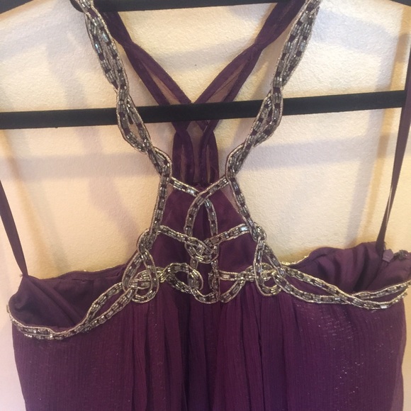 Beaded neckline BCBG cocktail dress