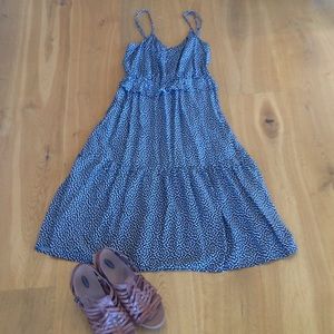 Sundress blue spaghetti straps