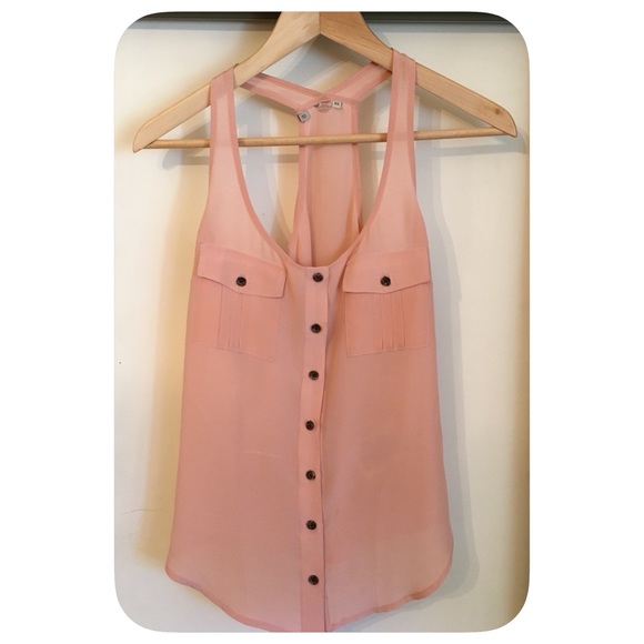 Beautiful silk Guess sleeveless blouse