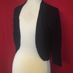Short Black Cardigan