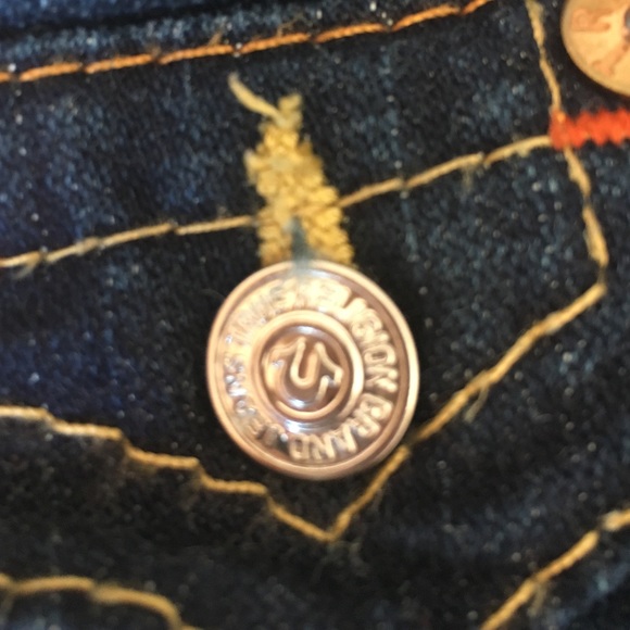 Authentic True Religion Boot Cut Jeans size 24 - Picture 2 of 4