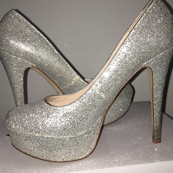 Aldo glittered high heels
