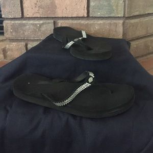 Harley Davison blinged flip flops