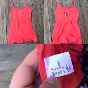 Coral romper