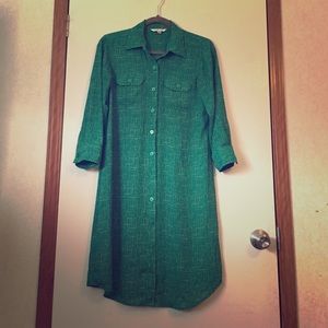 Green Dress by Cabi