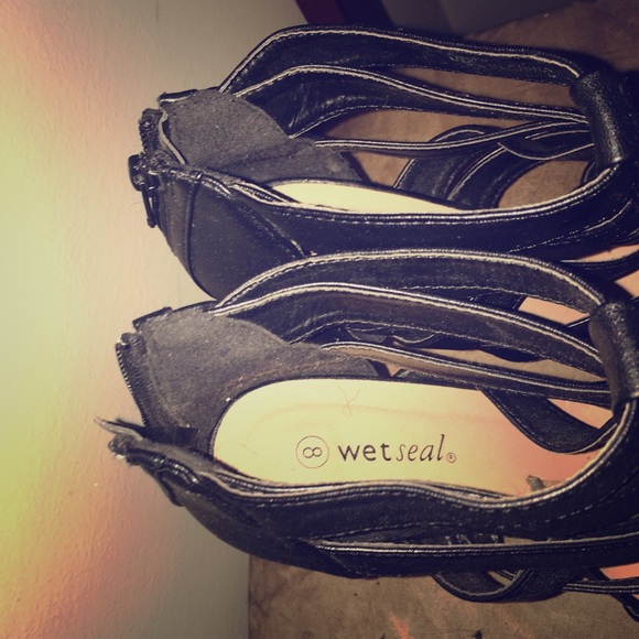 Simple Black Heels