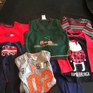 Baby boy size 12 months bundle