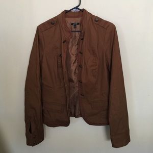 Apt 9 brown military style jacket